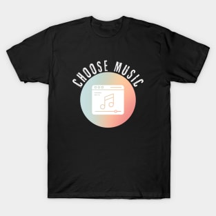 Vintage Choose Music T-Shirt